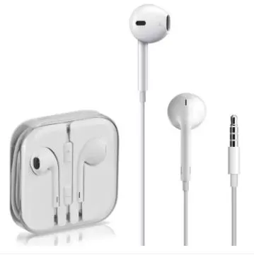 White Headset - High quality Earphone Headset Handfree Earpo - image 2