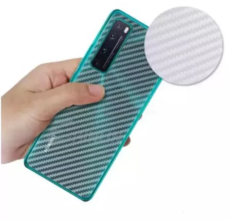 Xiaomi Mi 11 Lite Carbon Fiber Protective Back Sticker / Car - image 3