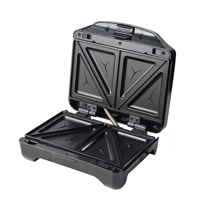 Baltra Familia Sandwich Maker & Griller (Silver)750 Watt - B - image 2