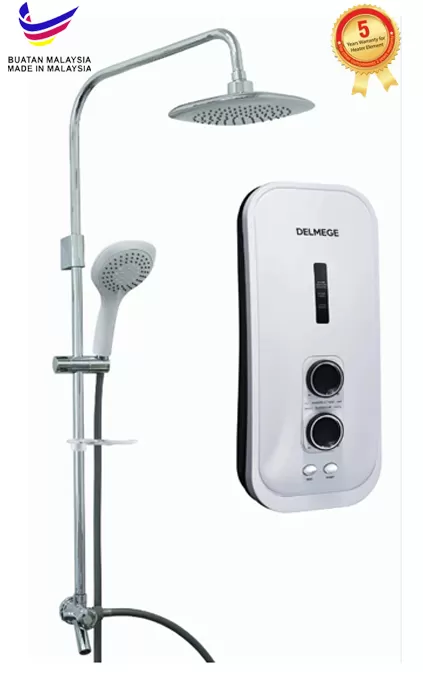 Delmege Hot Water Shower Plus Rainshower 5.5Kw - Dwha5.5R