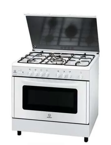 Indesit 5 Gas Burners & Gas Oven - Knf 21S
