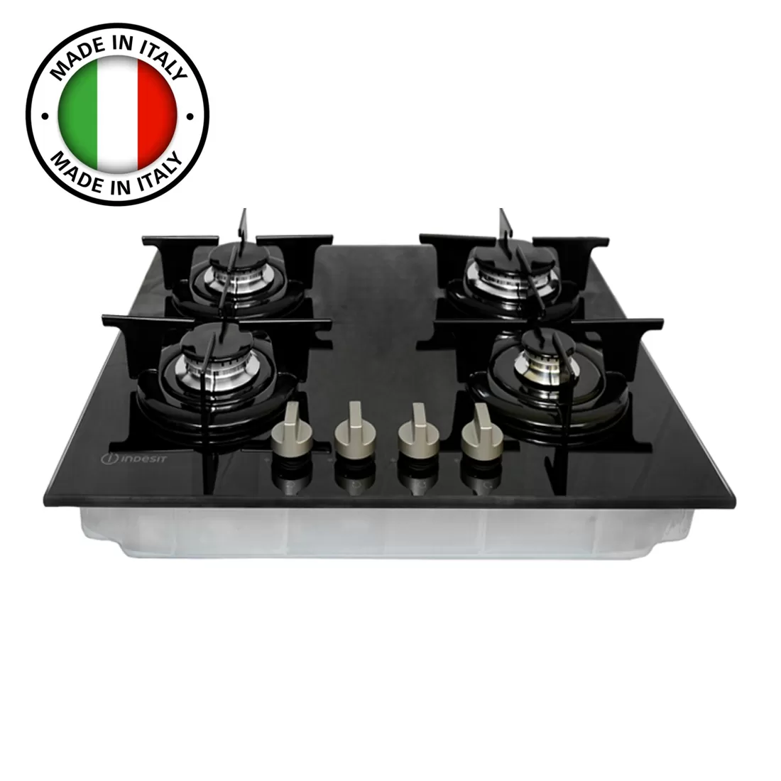 Indesit Built In Hob 4 Burners - Irg640 S-Bk