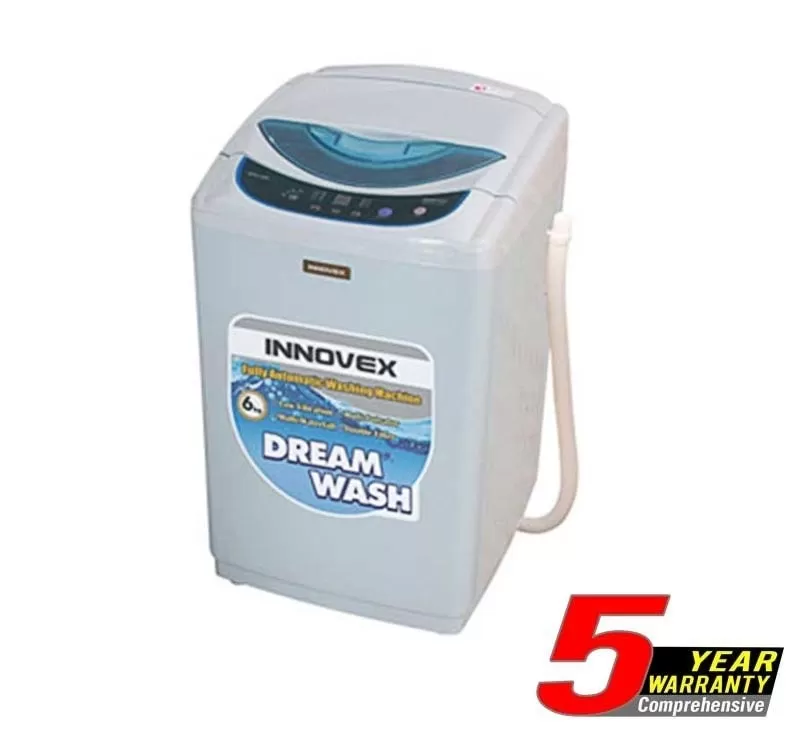 Innovex Fully Auto Washing Machine 6Kg - White - image 1