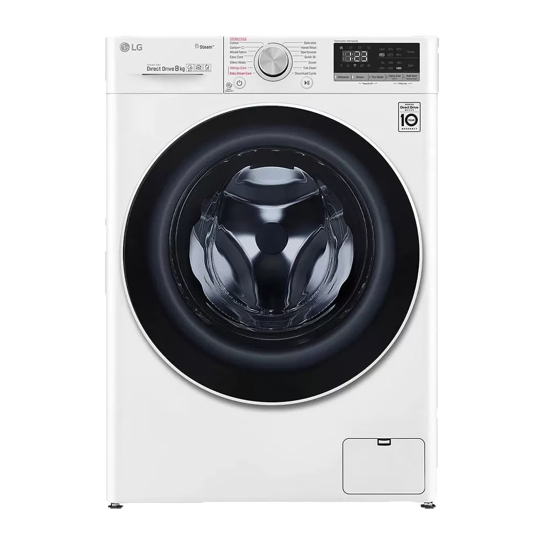 LG 8kg Front Load Washing Machine-FV1408H4V