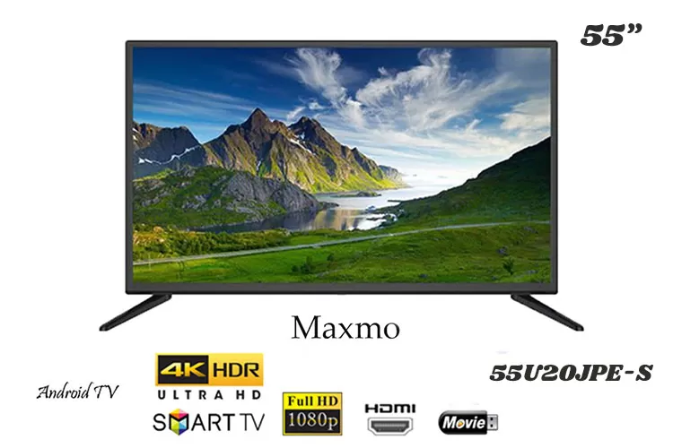 Maxmo 55" Inch 4K Uhd Smart Led Android Tv - 55U20Jpe ( 3 Ye - image 3