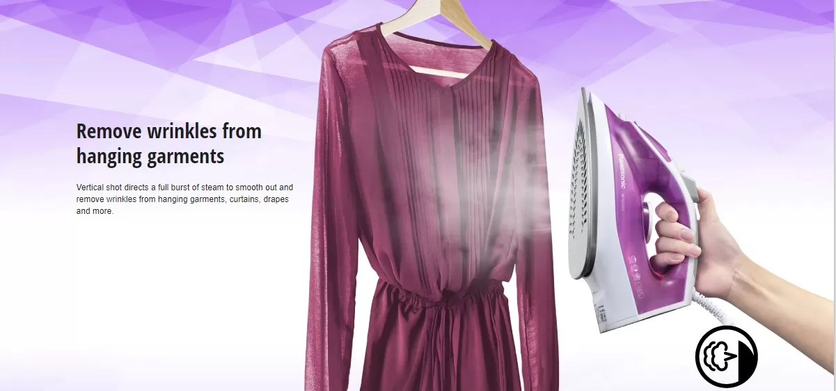 Panasonic Steam Iron Ni-M250T - image 5