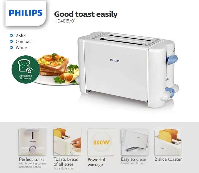 Philips Toaster - Hd4815/01 - image 2