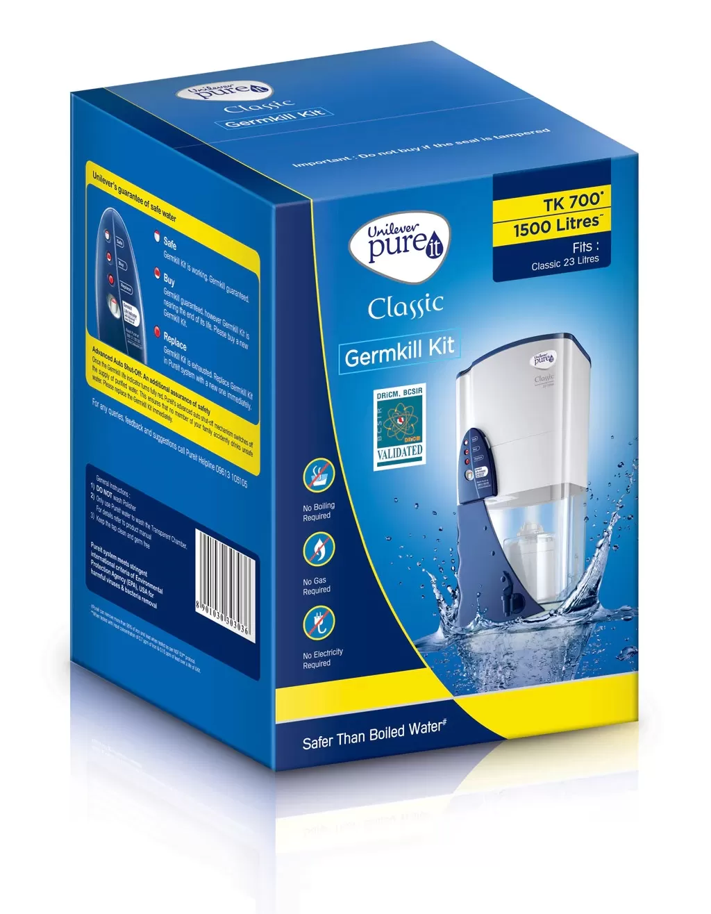 Pureit Classic Germkill Kit Cartridge