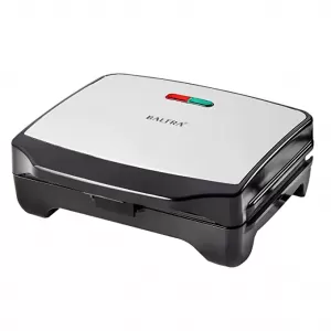 Baltra Familia Sandwich Maker & Griller (Silver)750 Watt - B