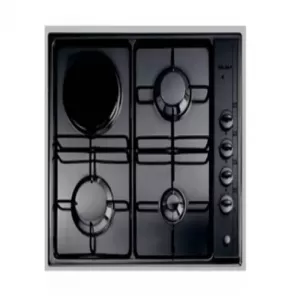 Elba Hob 3 Gas 1 Electric Plate Black - Es60-310Bke