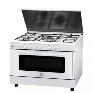 Indesit 5 Gas Burners & Gas Oven - Knf 21S