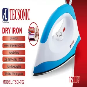 Tecsonic Dry Iron -Tsdi702
