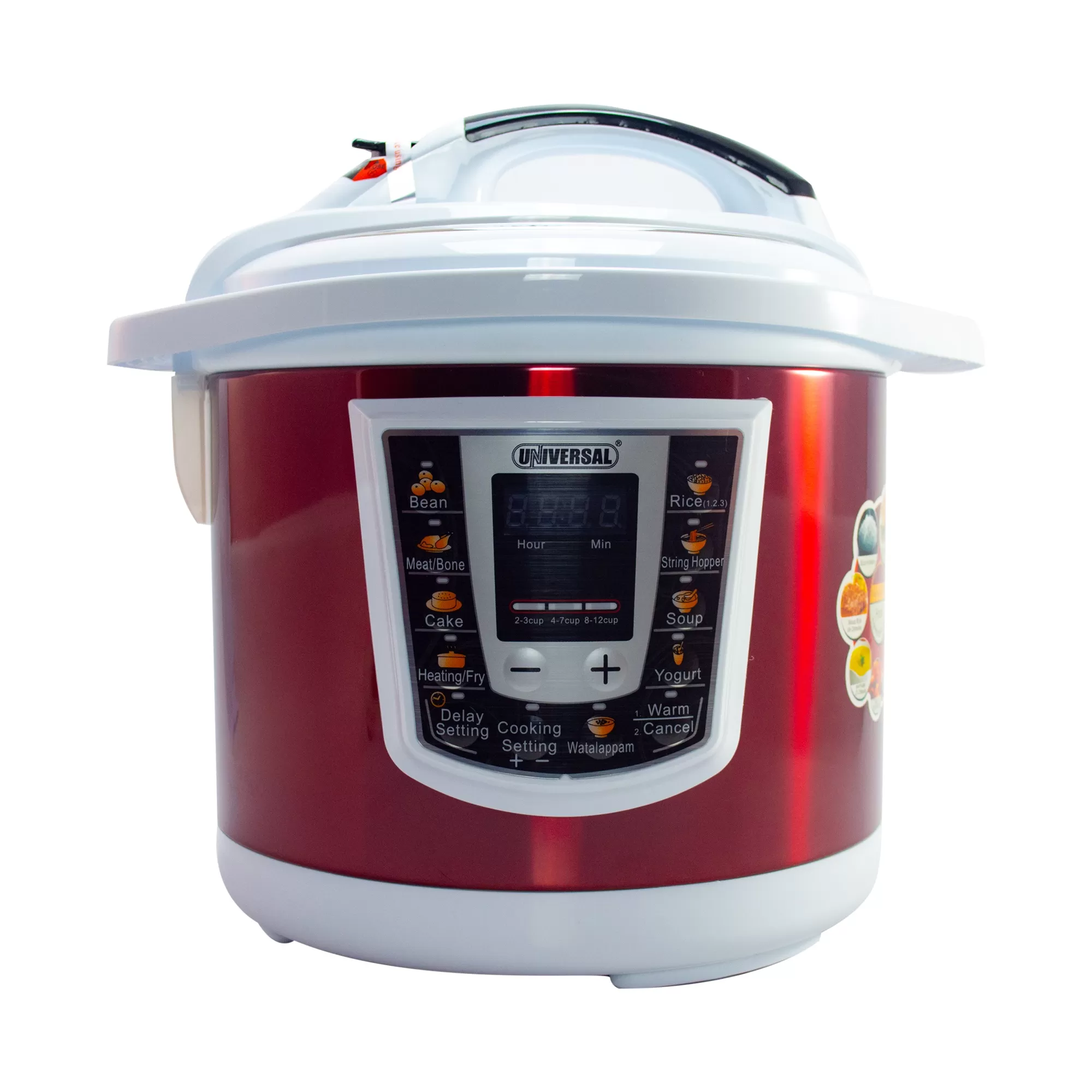 Universal Multi  Cooker 6L With Stainless Steel Inner Pot- U