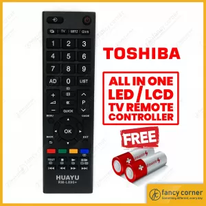 Telecomando Universale Sostitutivo RC1910 / RC-1910 Per TV Sharp E Toshiba LCD LED