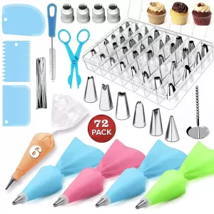 72 Pcs Cake Decorating Tool