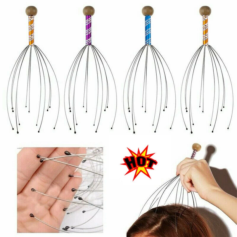 1 Pcs Head Neck Scalp Massager Massage Tool - image 1