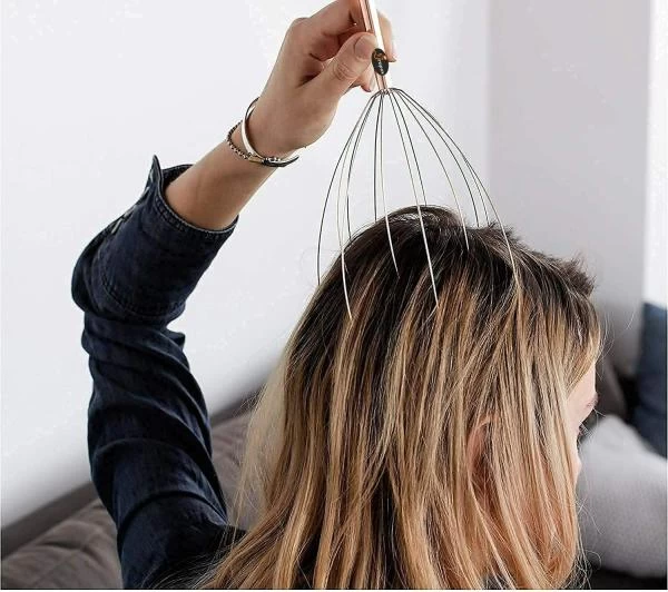 1 Pcs Head Neck Scalp Massager Massage Tool - image 3