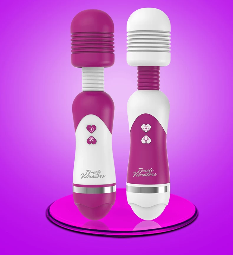 12 Function Mini Silicon AV Stick Wand Vibrator sex toy - image 4
