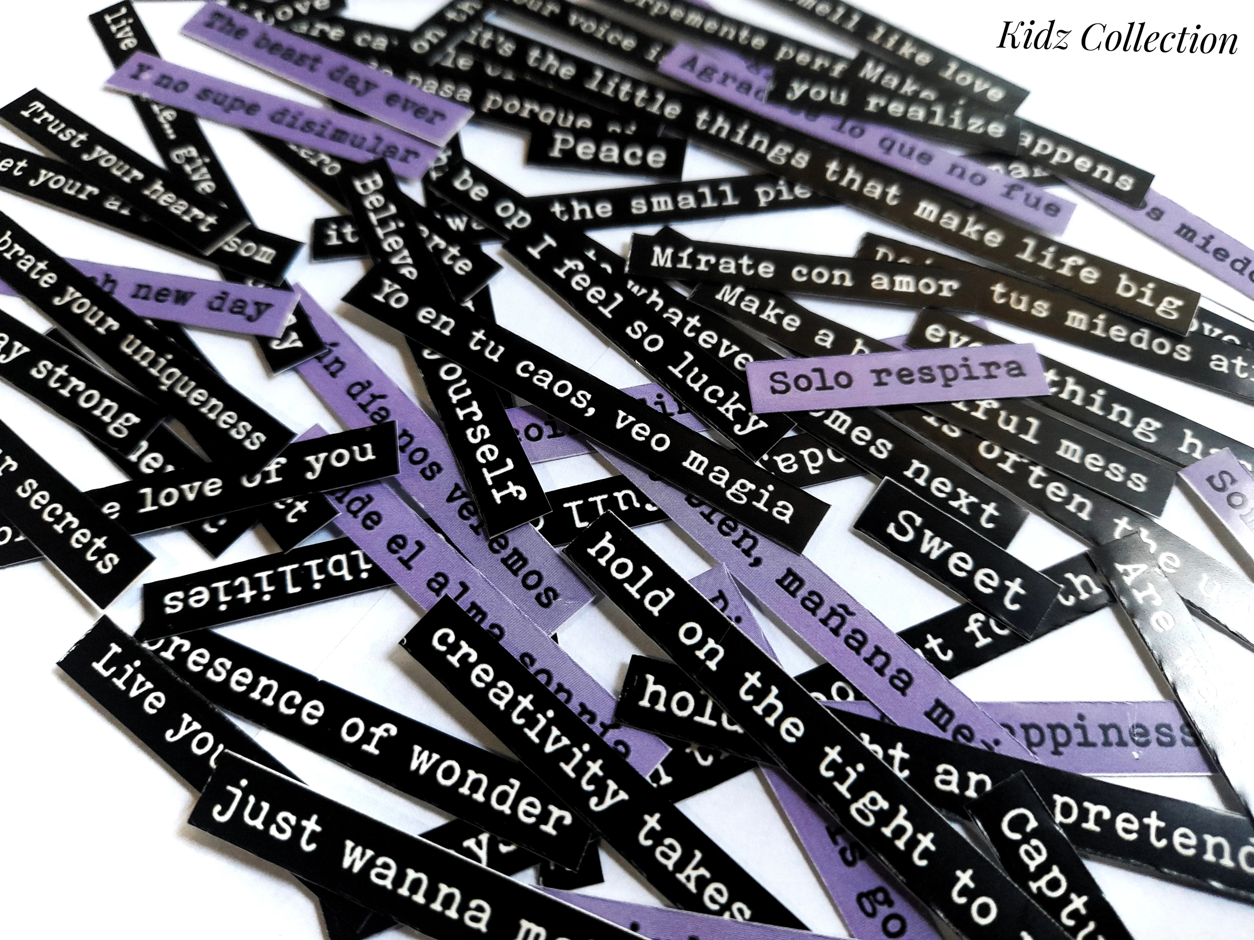 50Pcs Quotes Stickers for Journal Books - image 2