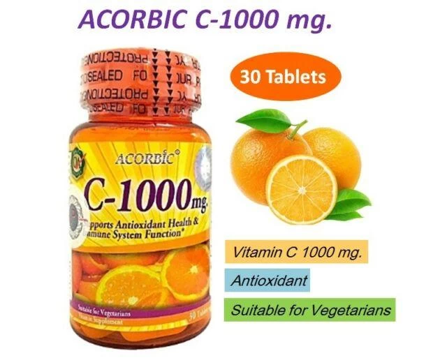 ACORBIC VITAMIN C-1000MG