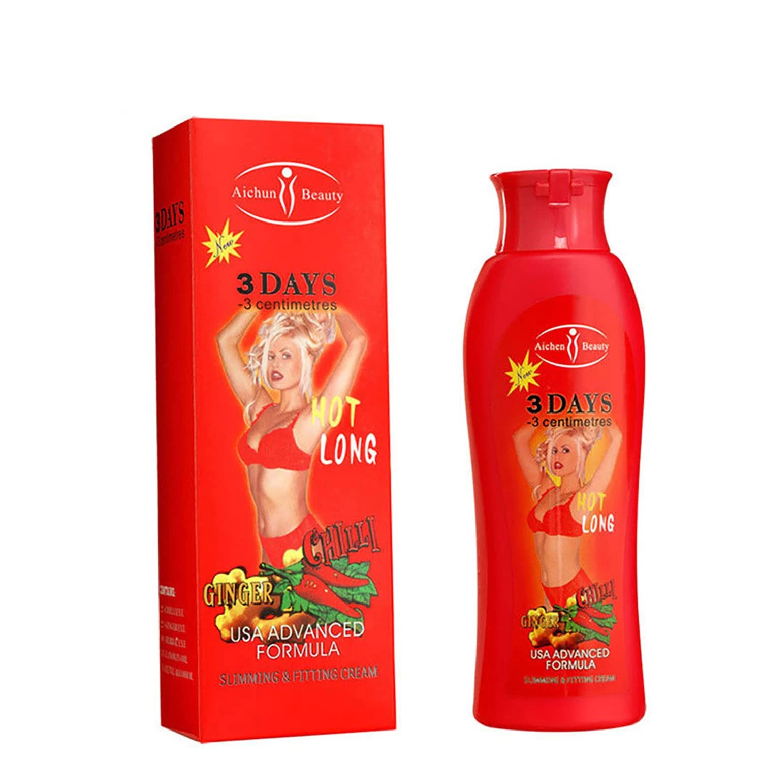 AICHUN BEAUTY Ginger Chilli 3 Days 3cm Slimming Cream - image 2