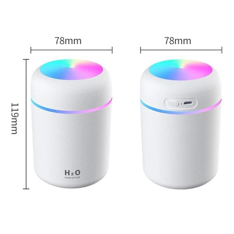 Air Humidifier 300ml USB Ultrasonic Aroma Purifier - image 5