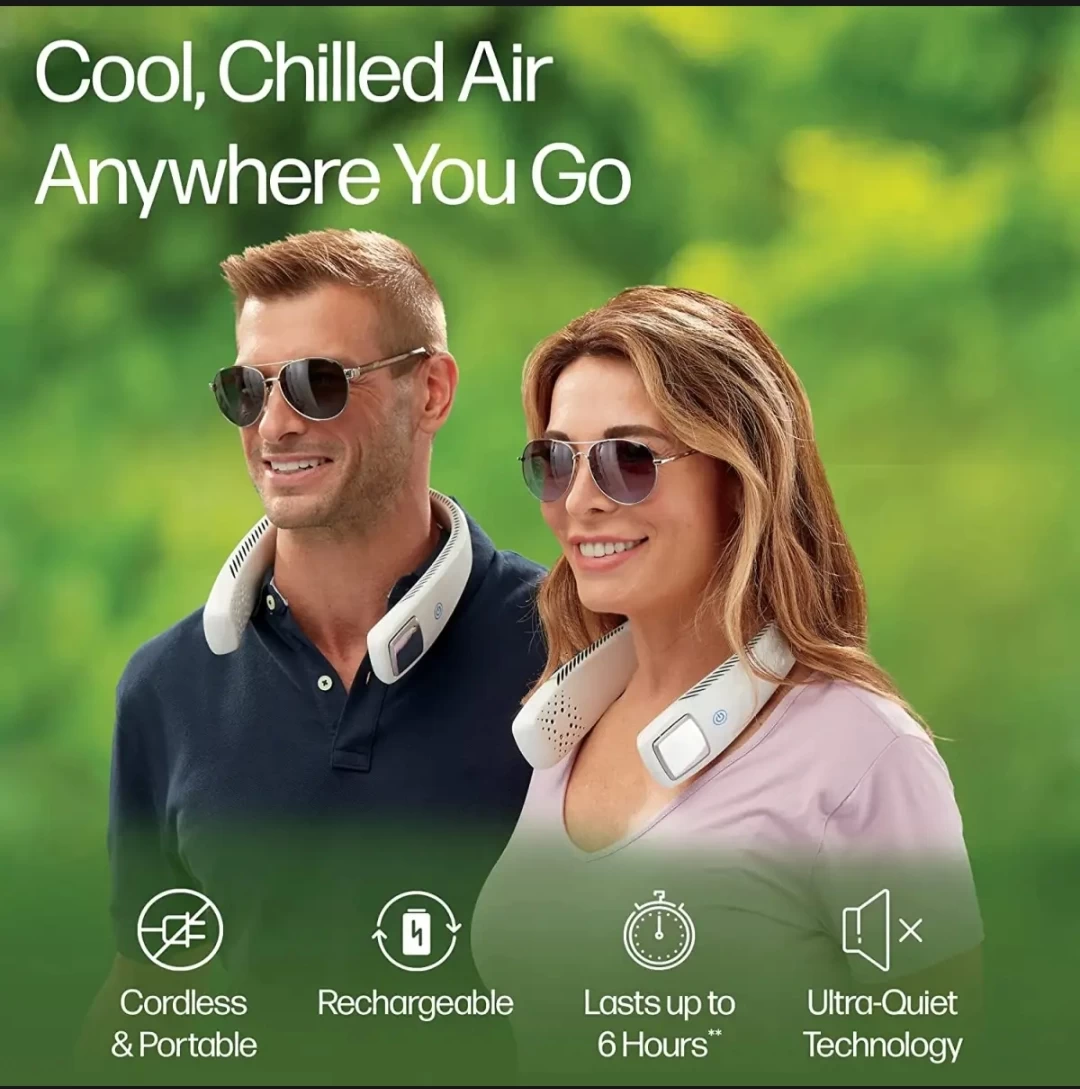 Arctic Air Rechargable Freedom Personal Neck Air Cooler - image 2