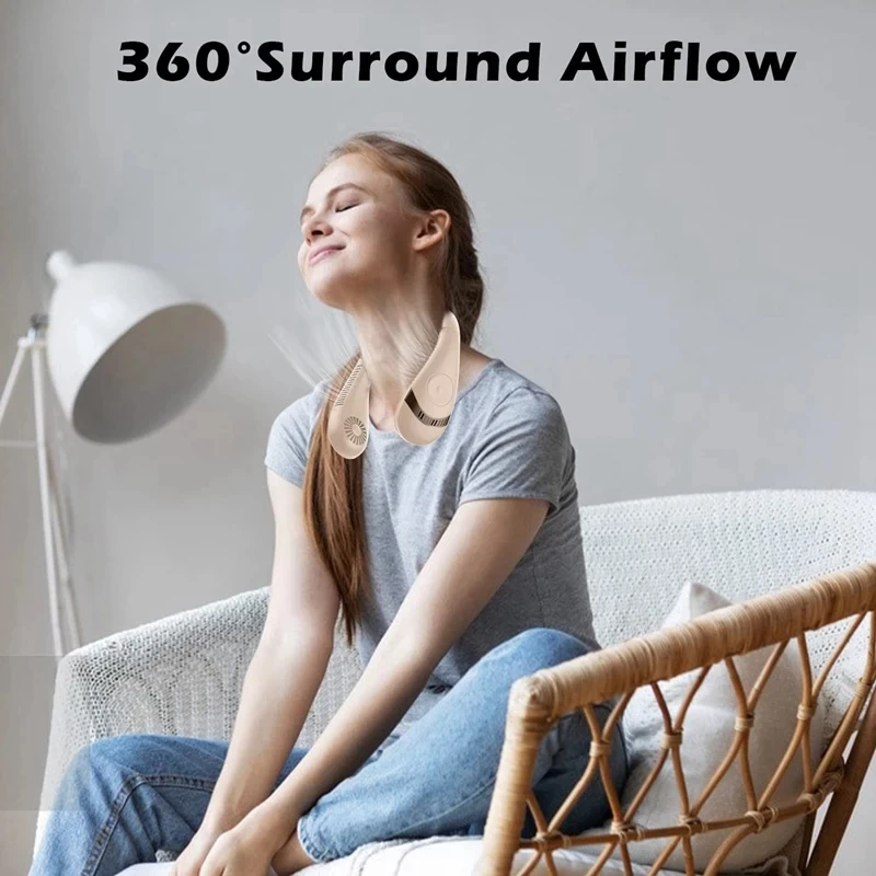 Arctic Air Rechargable Freedom Personal Neck Air Cooler - image 8