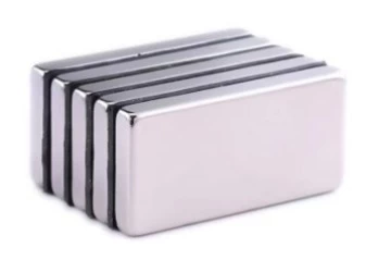 Black Magnet Neyodimium 6 pcs/ N42, SIZE 20x10X2MM