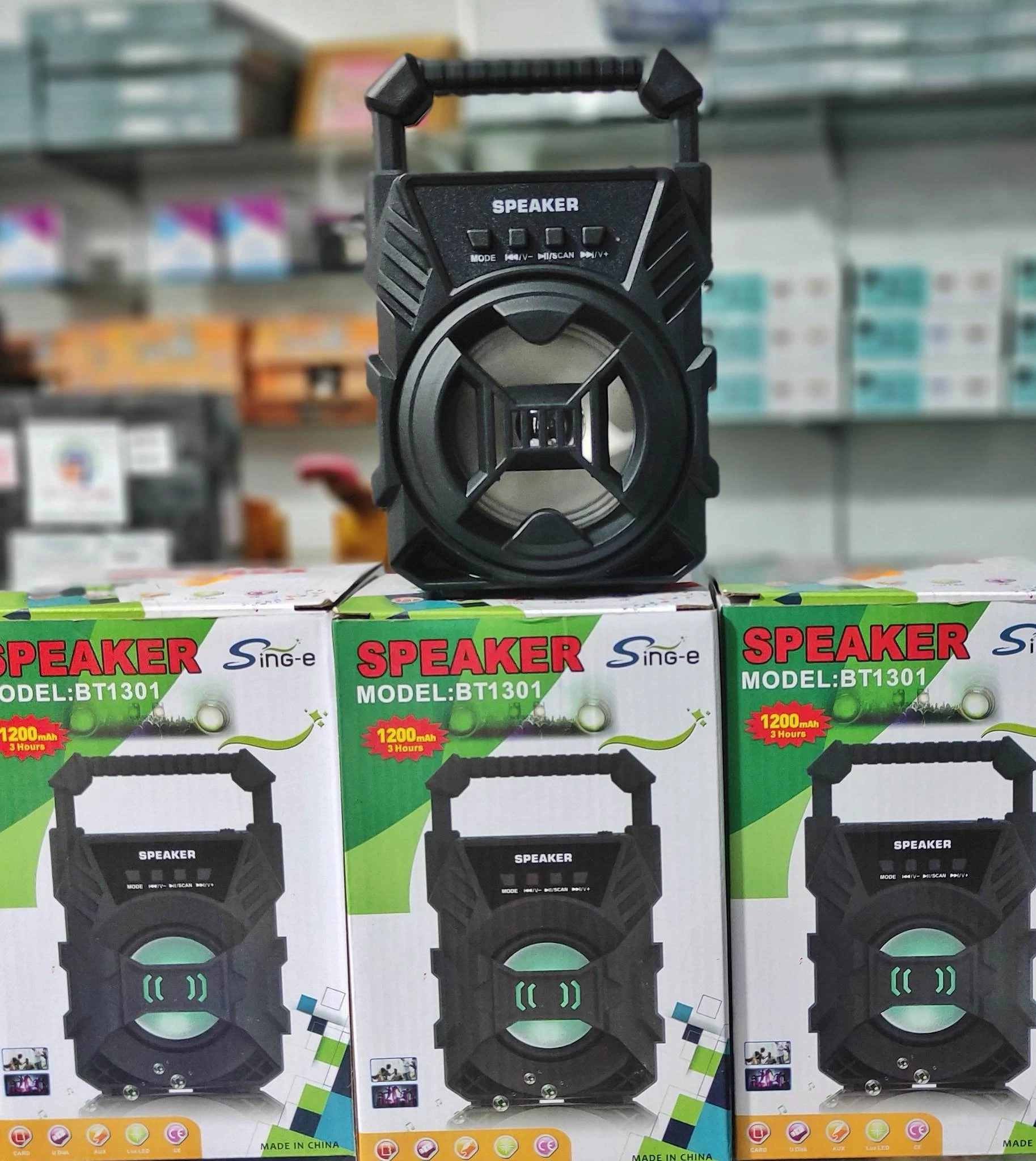 BT 1301 Bluetooth, USB.SD Card, Aux  Portable Speaker - image 2
