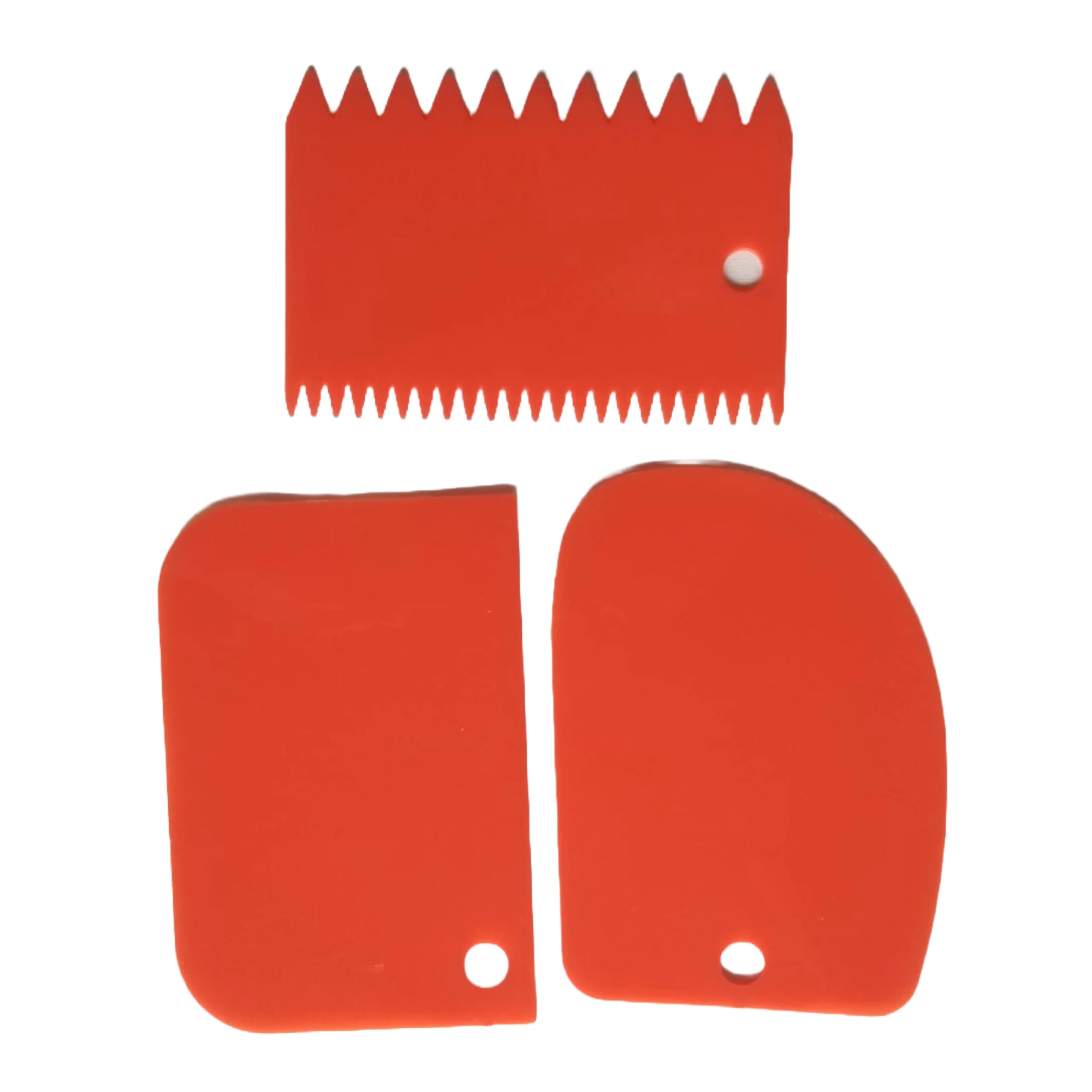 Cake baking tools, measuring spoons, scraper - image 3