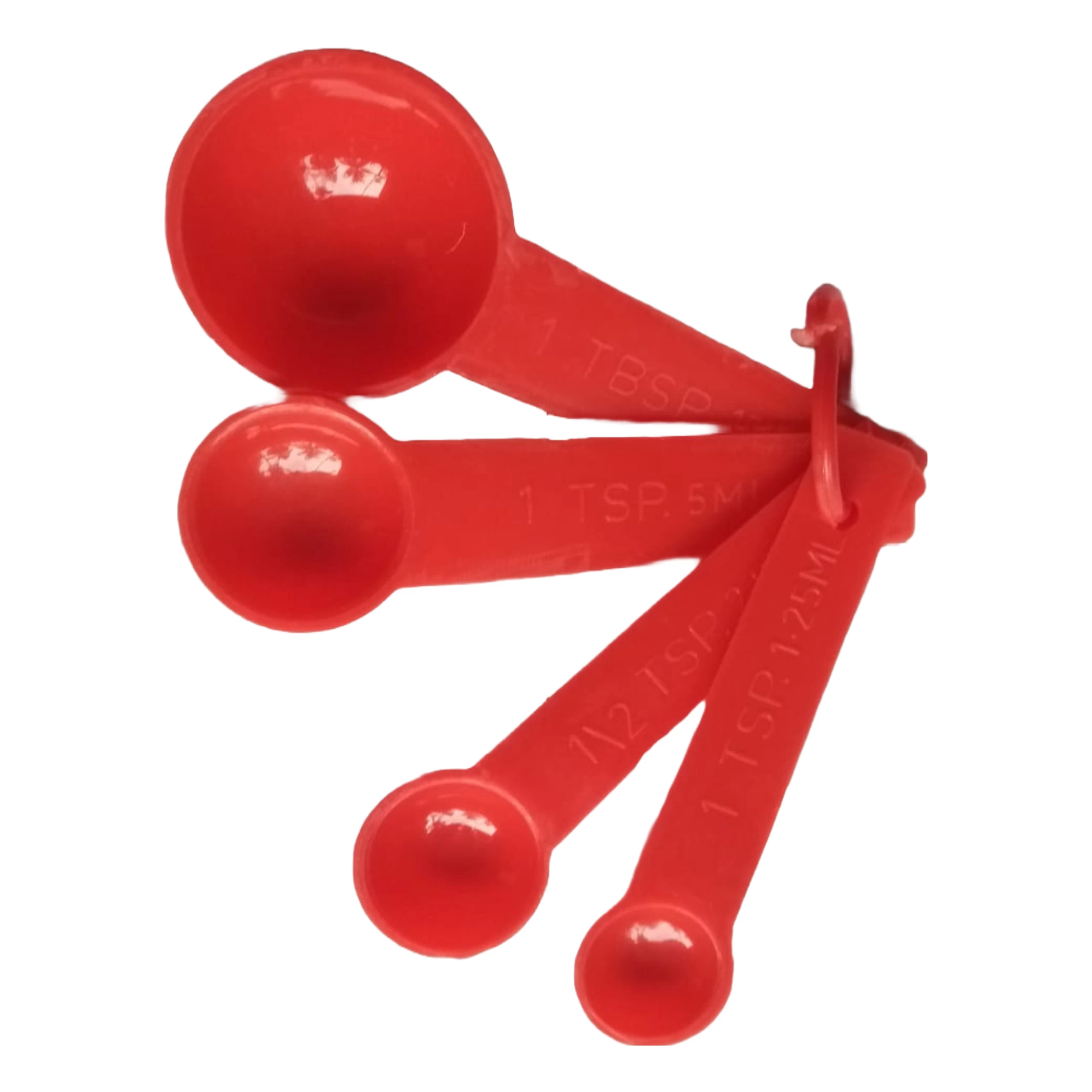 Cake baking tools, measuring spoons, scraper - image 2