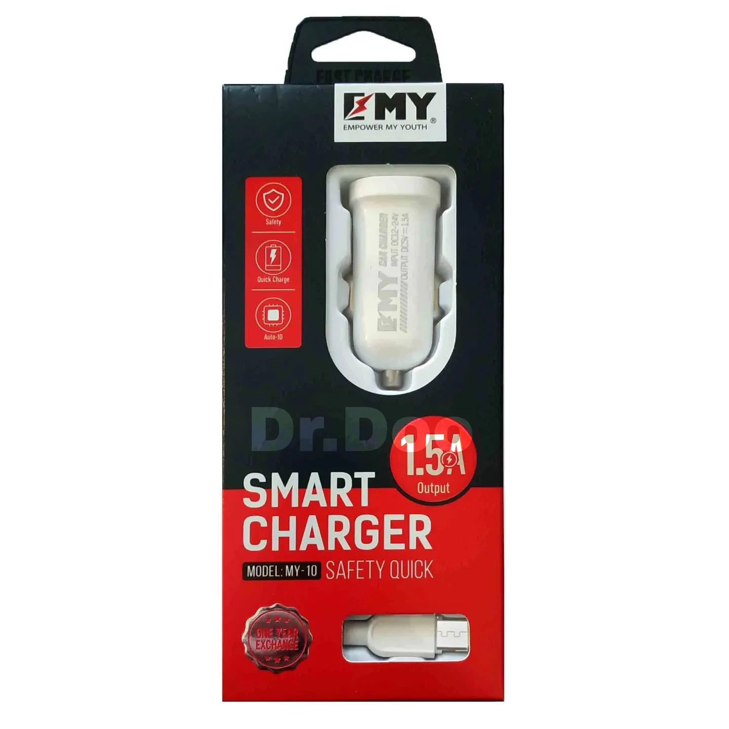 car MY-10 fast charger vehicle charger with cable - image 1