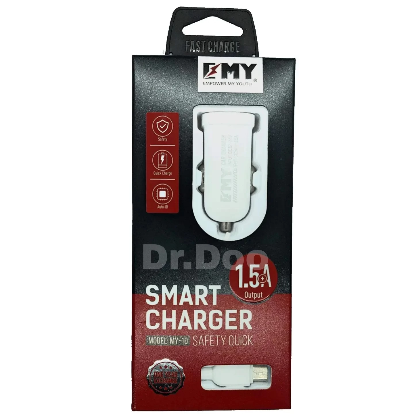 car MY-10 fast charger vehicle charger with cable - image 2