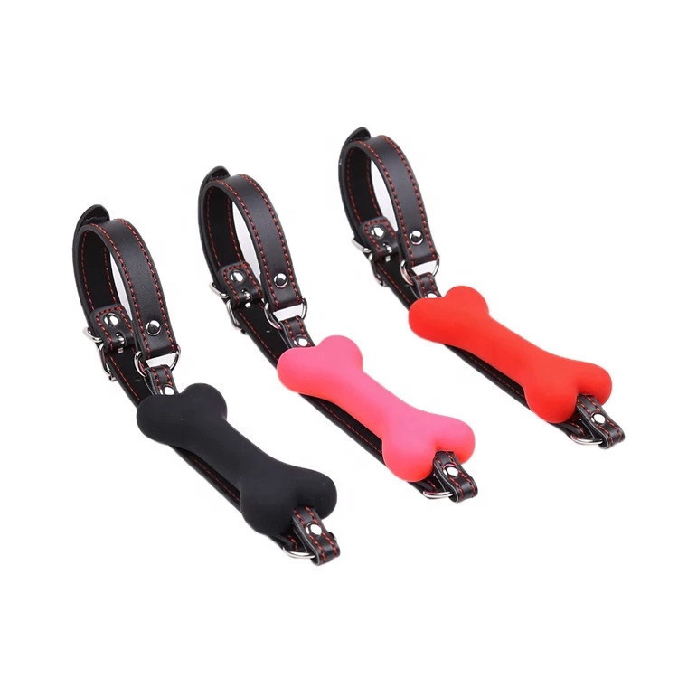 Dog Bone mouth gag BDSM sex toy - image 3