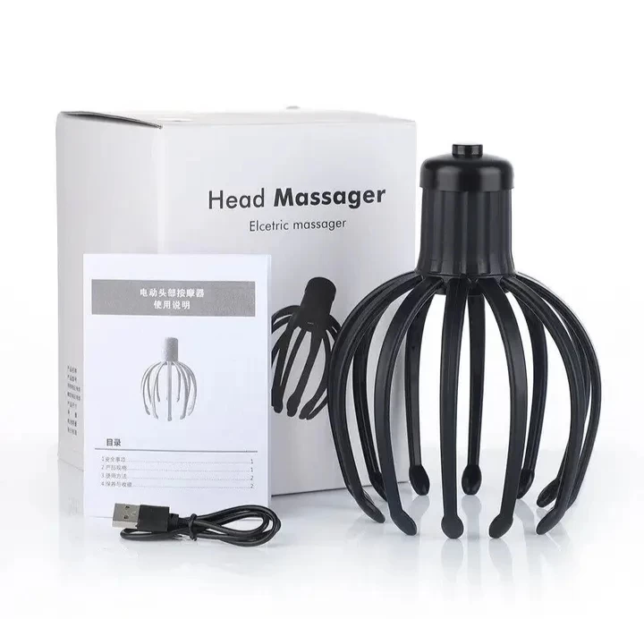 Electric head massager