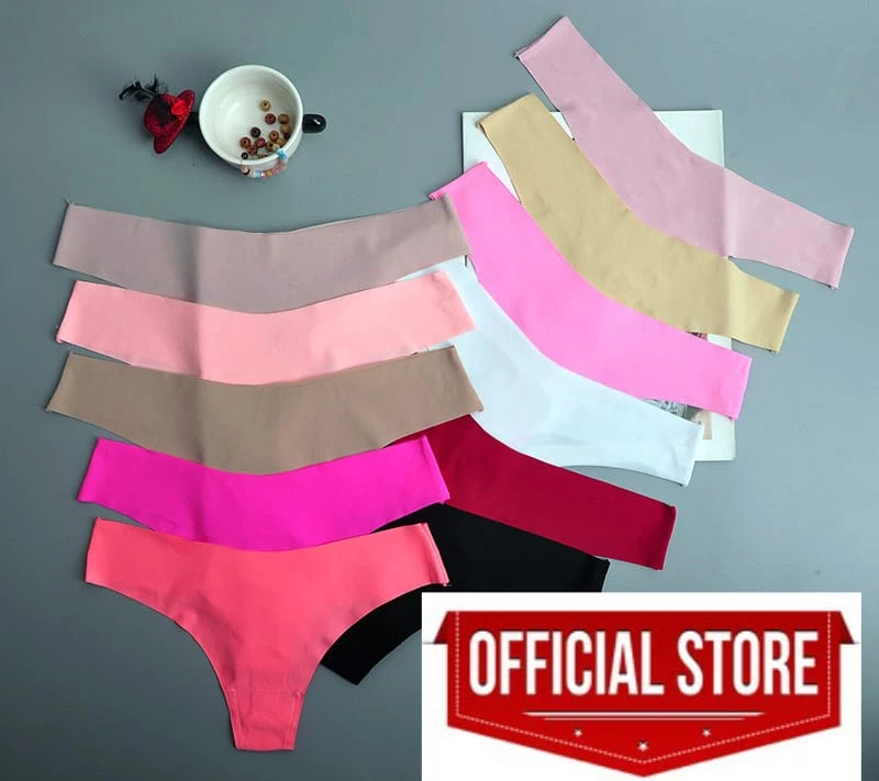 fancy ice-silk seamless women thong