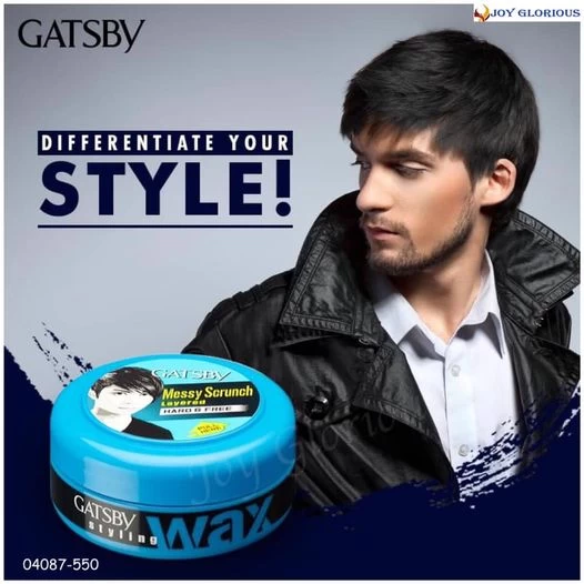 Gatsby British Layered Hard & Free Hair Styling Wax-75g - image 3