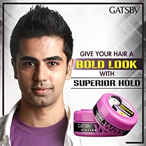 Gatsby Leather Hair Styling Wax, Extreme and Firm, 75g - image 3