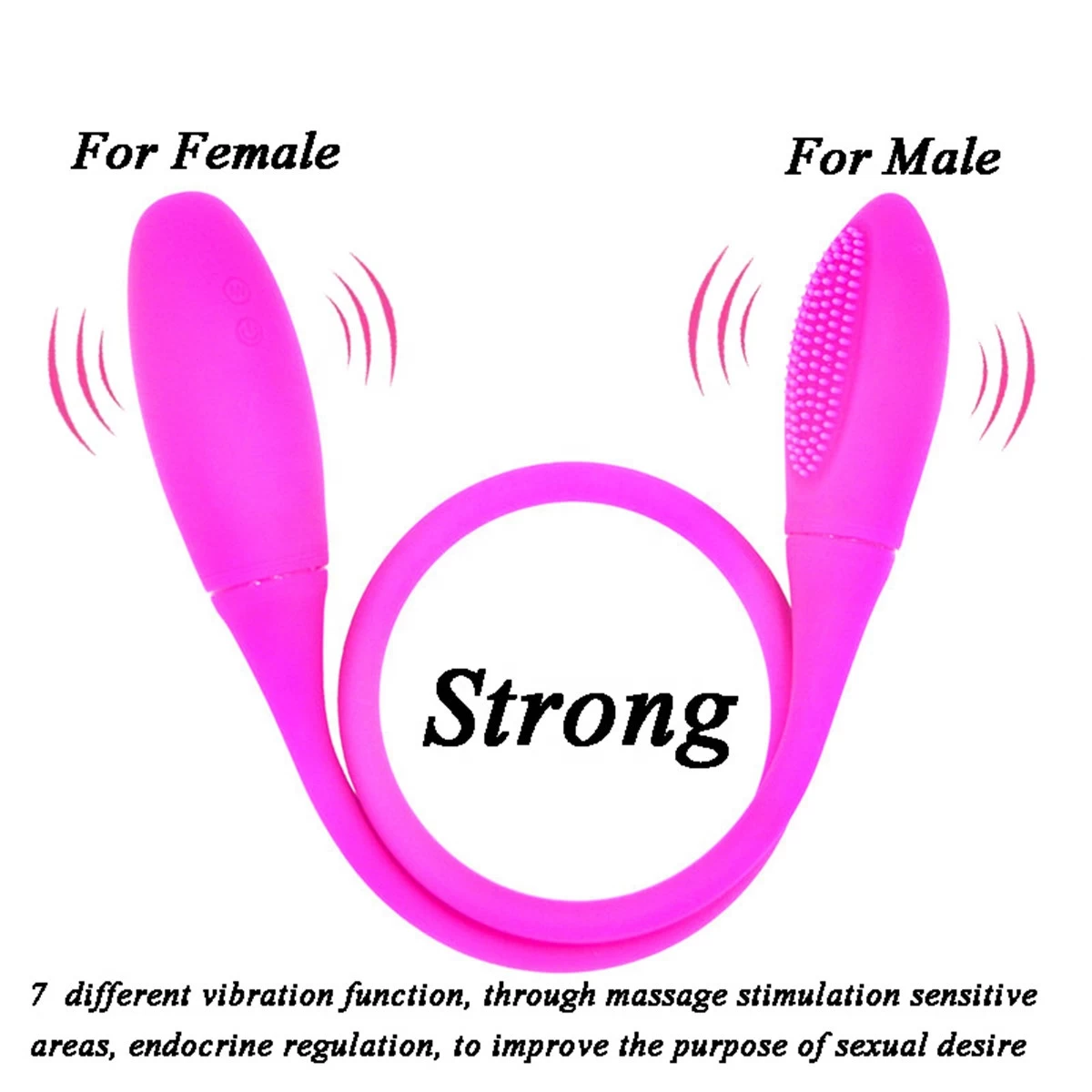 Hot Long Double Headed Vibrator sex toy - image 4
