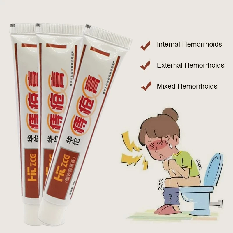 Hua Tuo Hemorrhoids Ointment Plant Herbal Materials - image 2