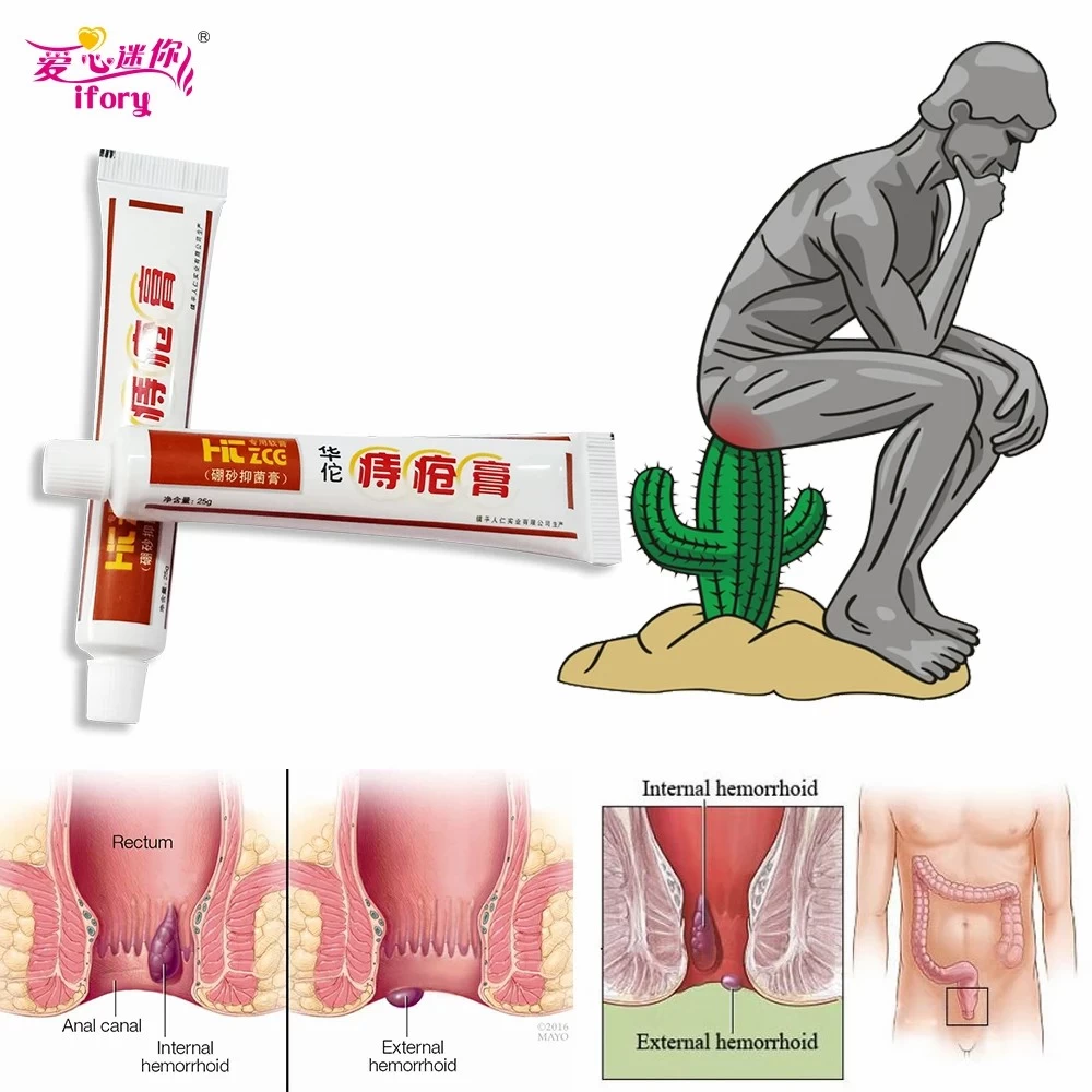Hua Tuo Hemorrhoids Ointment Plant Herbal Materials - image 7
