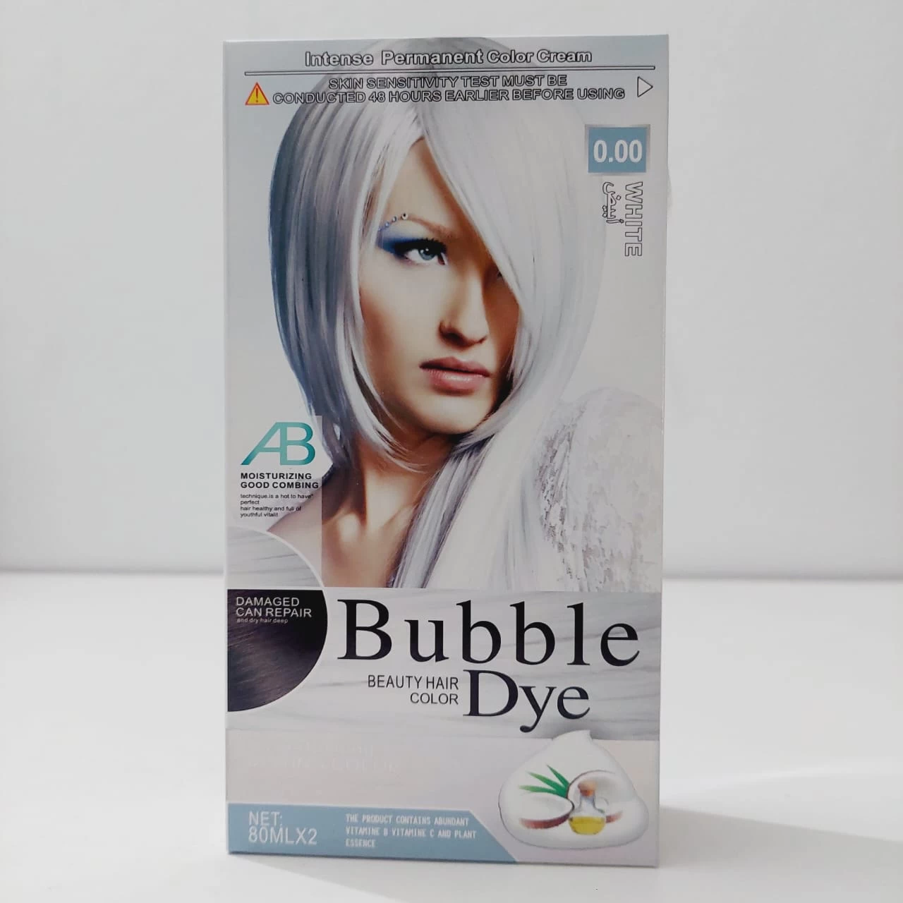 ​Jeseca Bubble Dye Beauty Permanent Hair Color Dye White - image 3