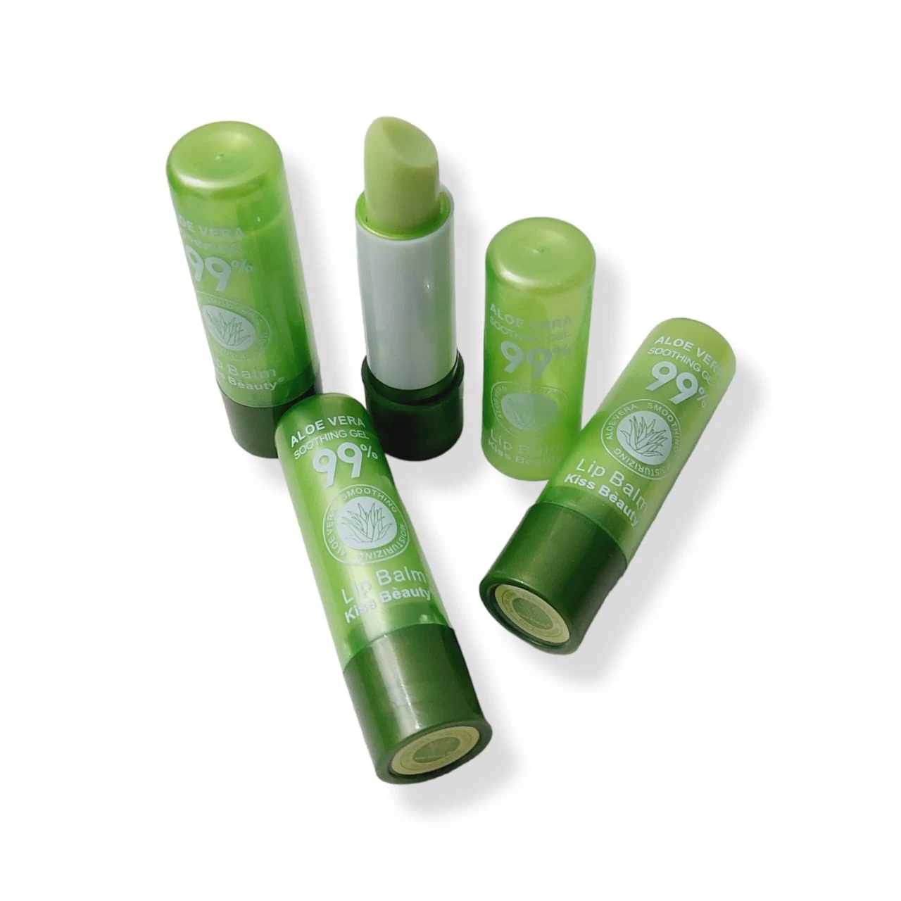 Kiss Beauty Aloe Vera Moisturizing Lip Balm Lipstick1.8g - image 5