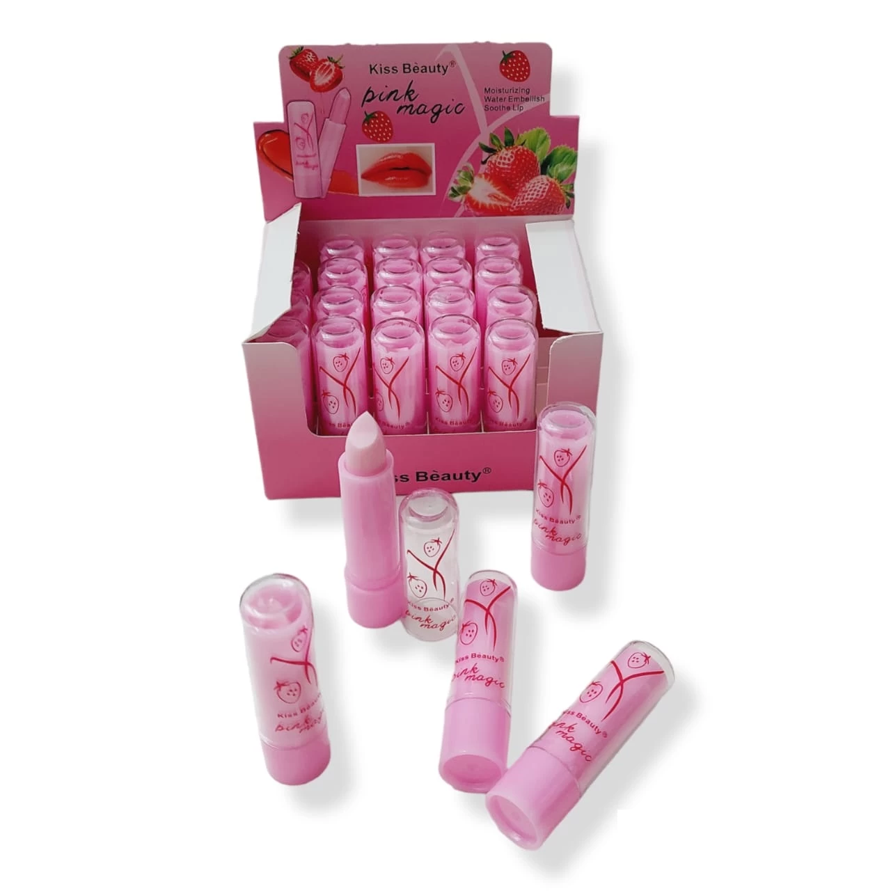 Kiss Beauty Pink Magic Moisturizing Lip Balm 2.5g - image 5