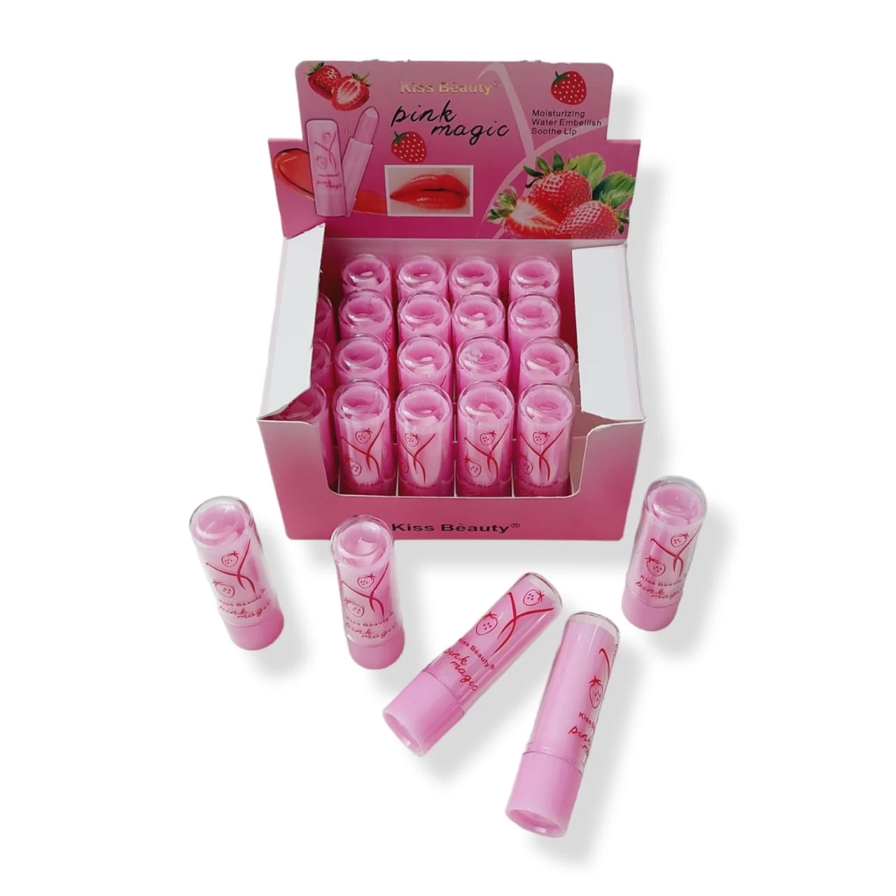 Kiss Beauty Pink Magic Moisturizing Lip Balm 2.5g - image 8