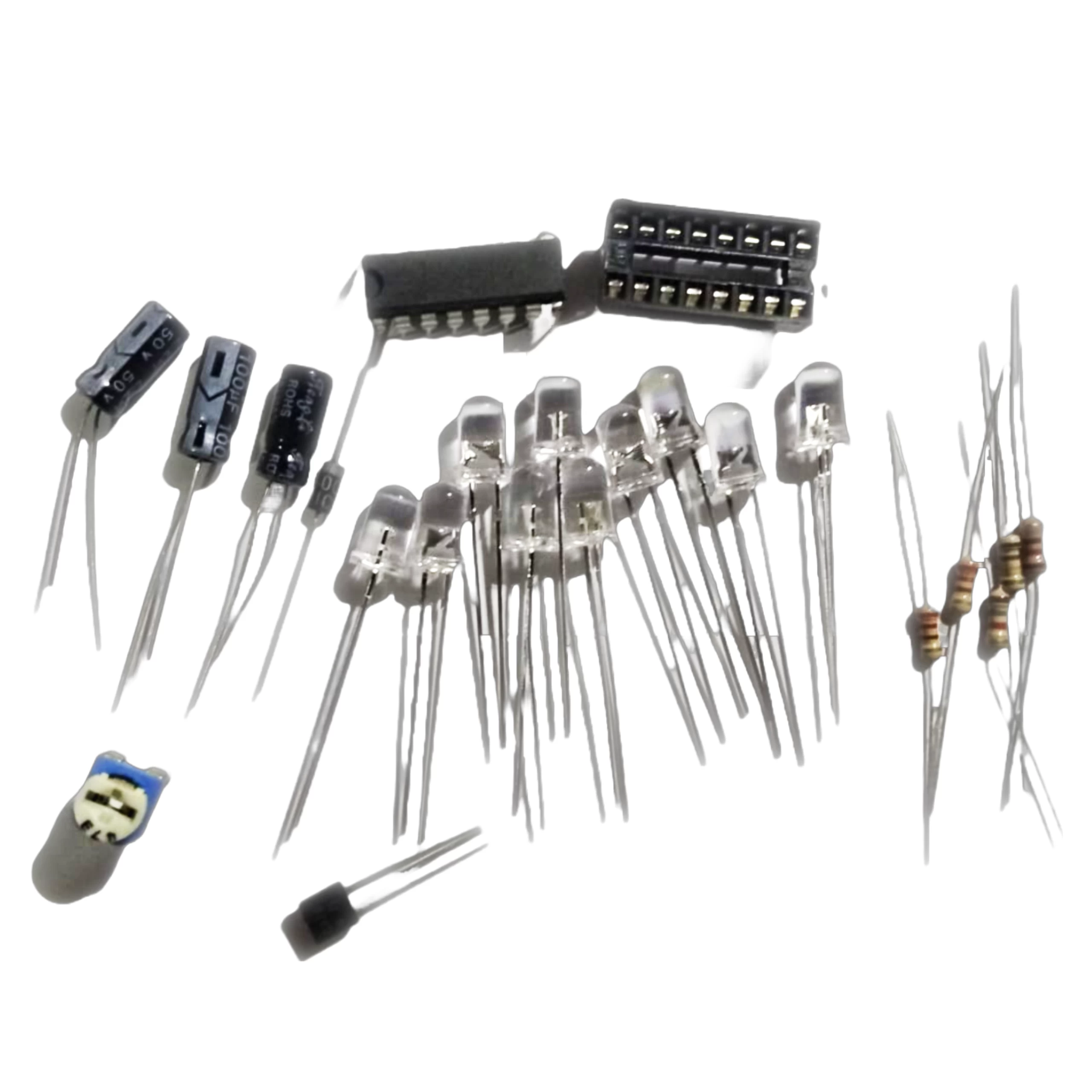 Knight Rider 10 LED DIY Circuit Kit with Parts and PCB - image 3
