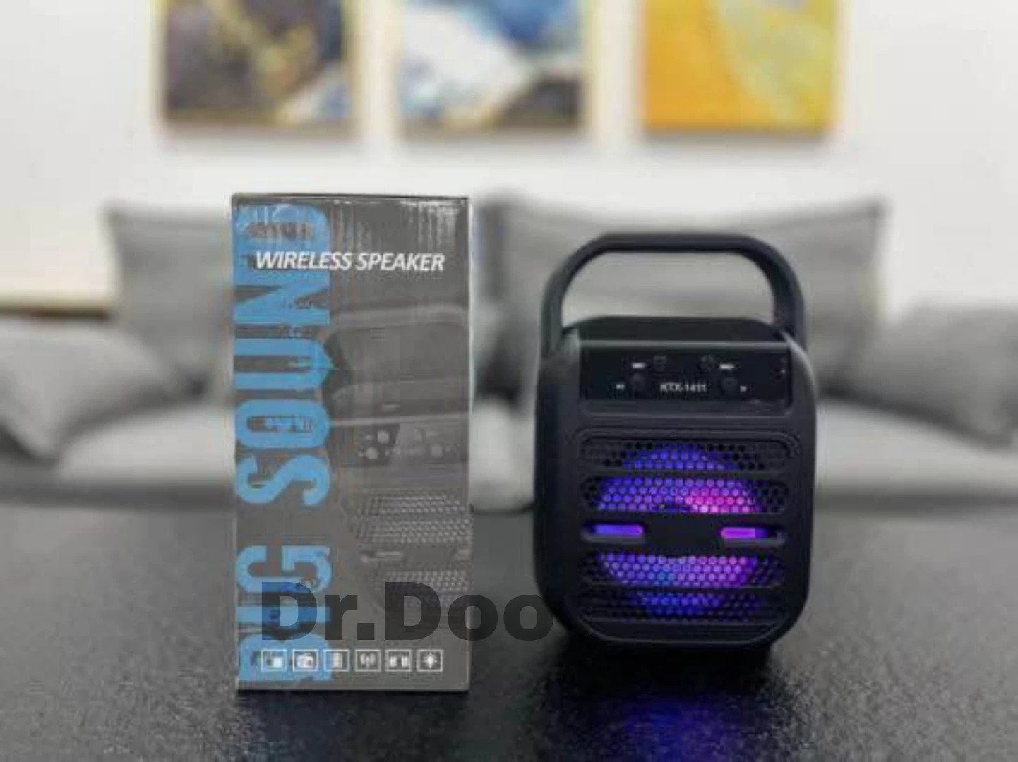 KTX wireless portable outdoor light bt speaker 4 inch BT - image 2