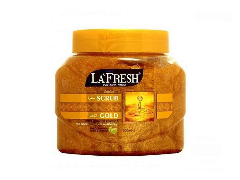 LA FRESH Gold Scrub - 500ml