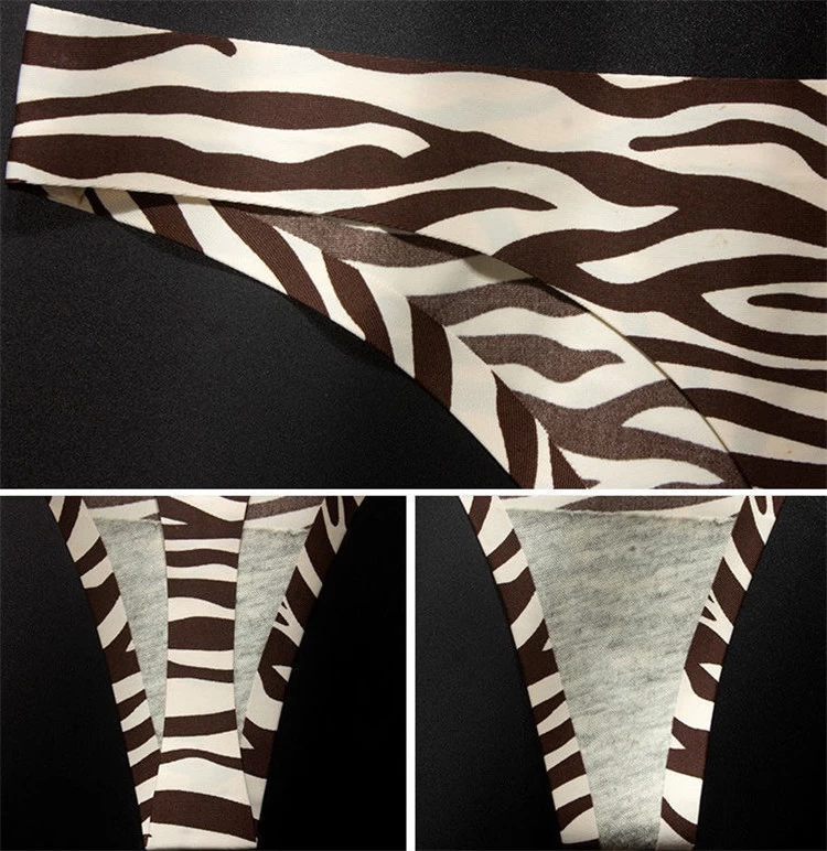 Leopard Thong Women Sexy Panties Seamless Thong - image 5